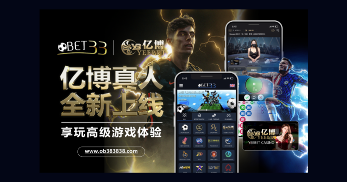 YEEBET’s Live Casino Grand Launches On OBET33 Sportbooks Platform.
