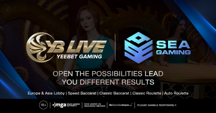 Yeebet Live Casino Now Available With Sea Gaming