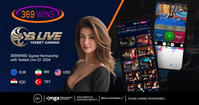 369wins and Yeebet Live: Set a New IGaming Innovation