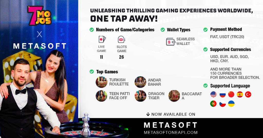 7Mojos Joins Forces with METASOFT: Get Thrilling and Exciting Gameplay!