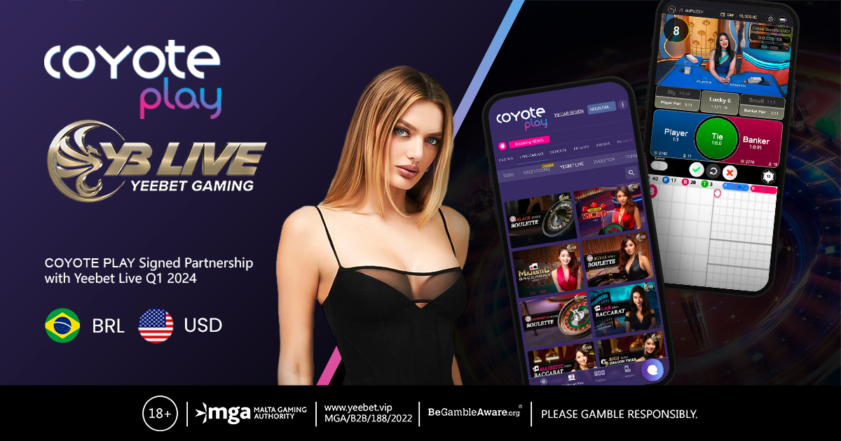 CoyotePlay X Yeebet Live: Pioneering Innovation the Experience with Us