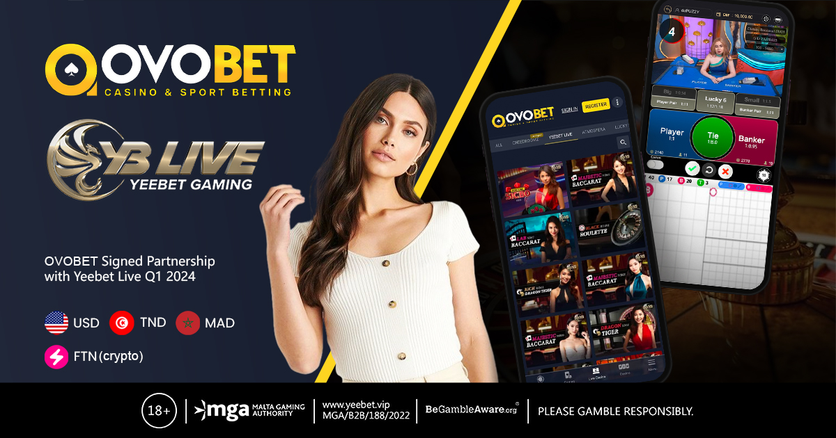 Ovobet with Yeebet Live: New Unparalleled Partnership in North Africa!