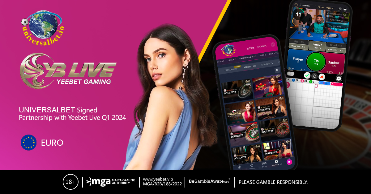 Yeebet Live is Now Available at Universalbet: Join the Excitement!