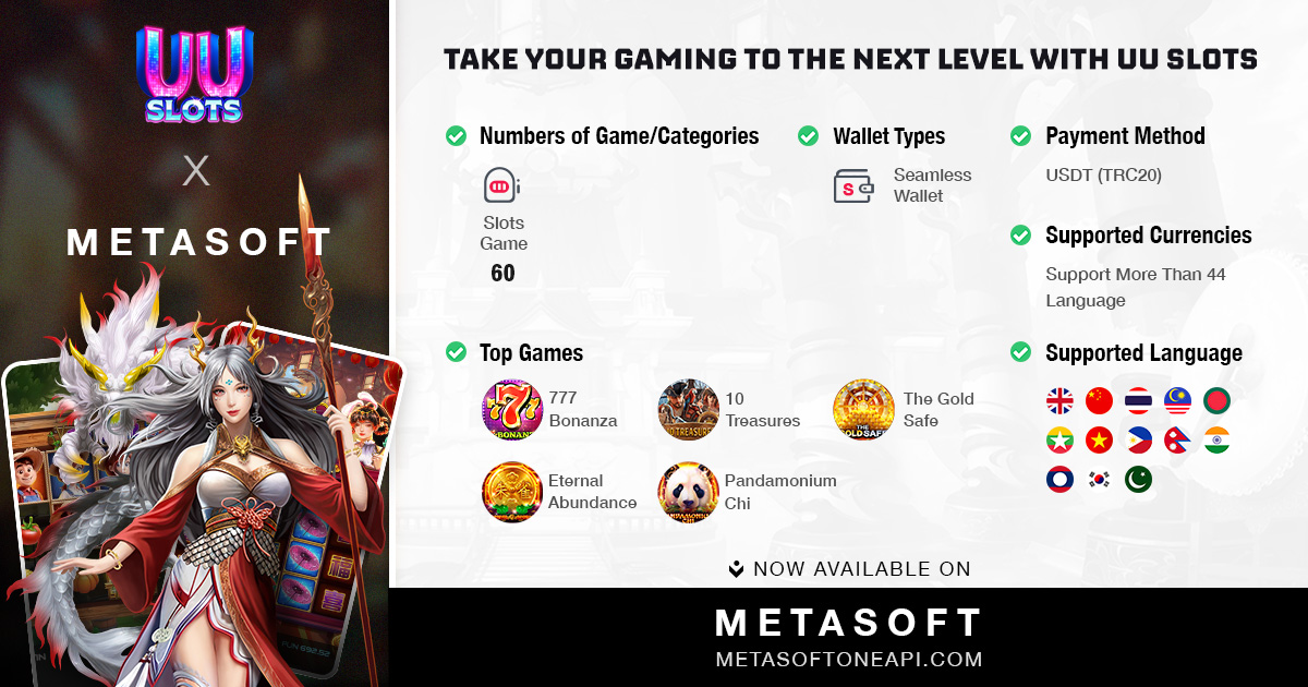 TAKE YOUR GAMING TO THE NEXT LEVEL WITH UU SLOTS AND METASOFT
