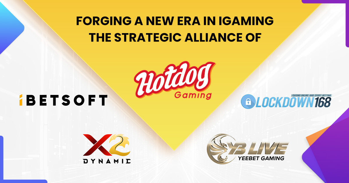 Forging a New Era in iGaming: The Strategic Alliance of Yeebet, x2dynamic, iBetsoft, Lockdown168, and Hotdog Gaming