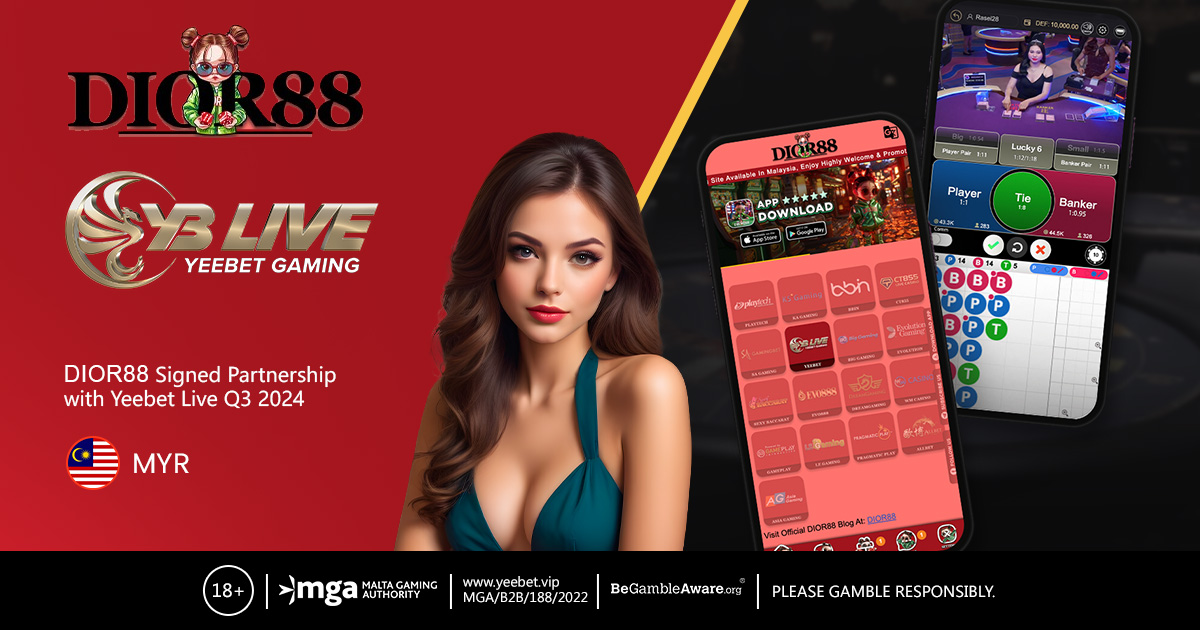 DIOR88's Yeebet Live leads iGaming innovation with immersive experiences