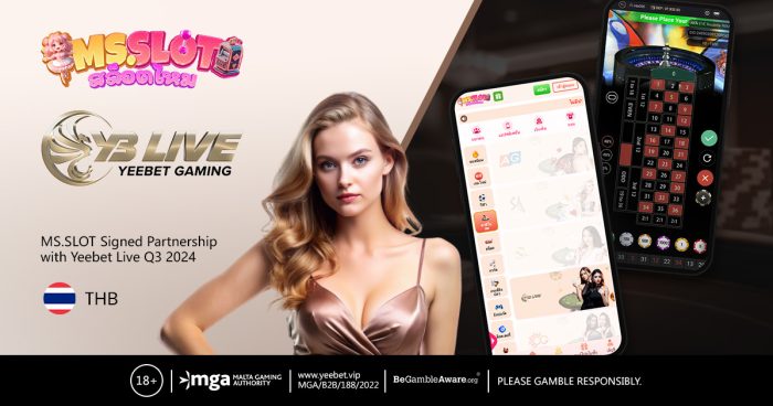 A Better iGaming Experience through MS.SLOT’s Partnership with Yeebet Live