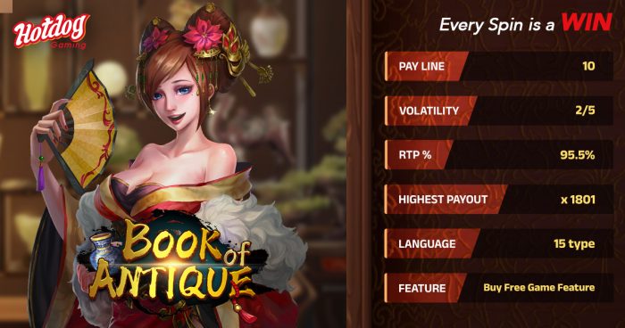 Book of Antique: A New Adventure with Hotdog Gaming