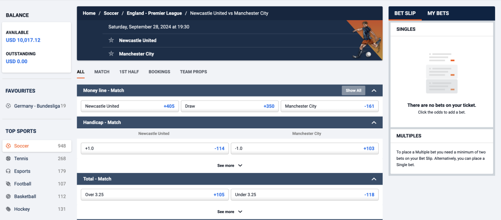 Pinnacle Sportsbook and Esports