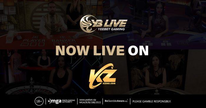 KZING X Yeebet Live: Powering Up the IGaming World!