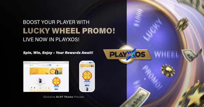 PLAYXOS Releasing New Feature on Your Casino: The Lucky Wheel