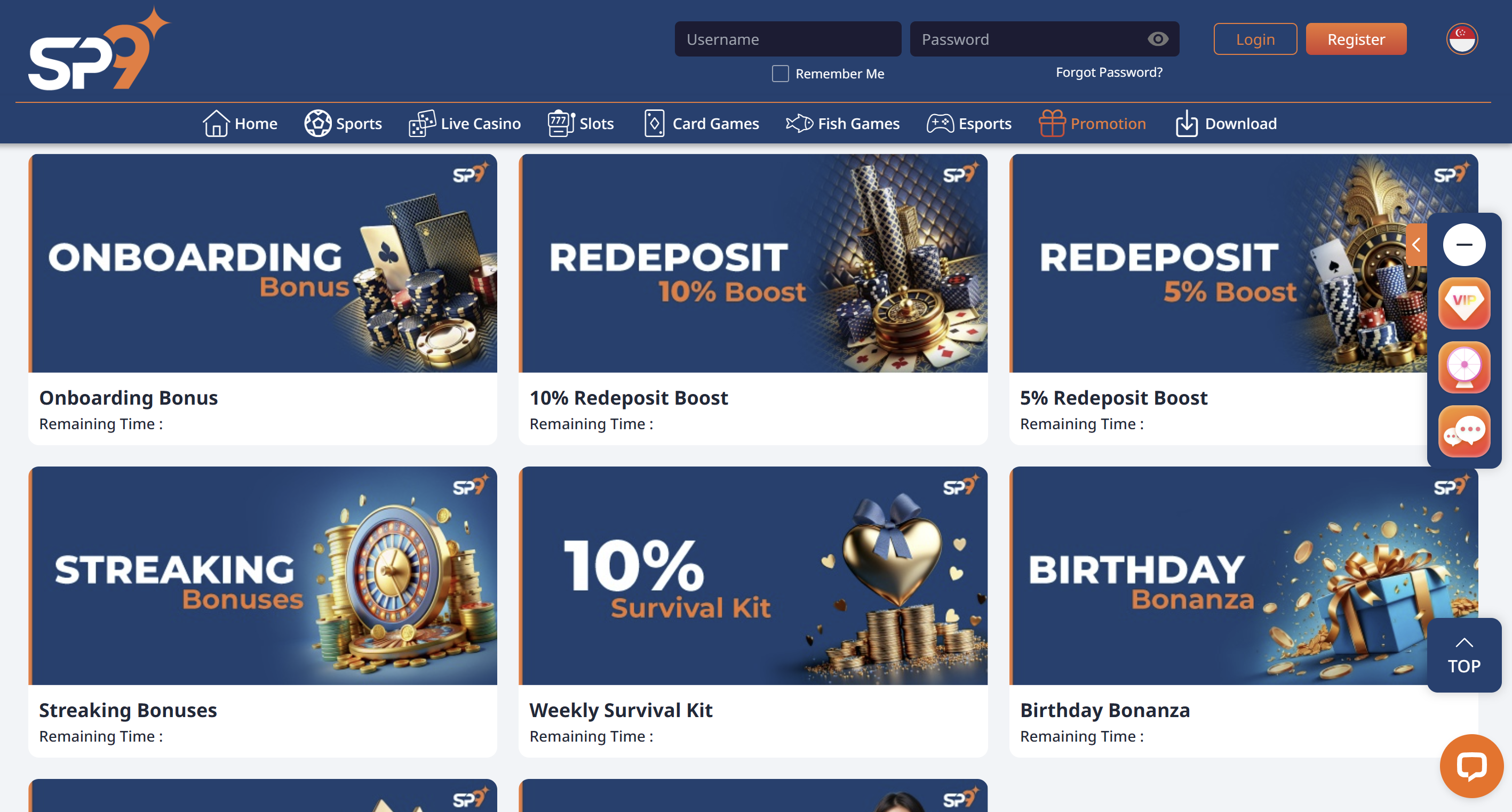 SP9 Offers the Best Promotions