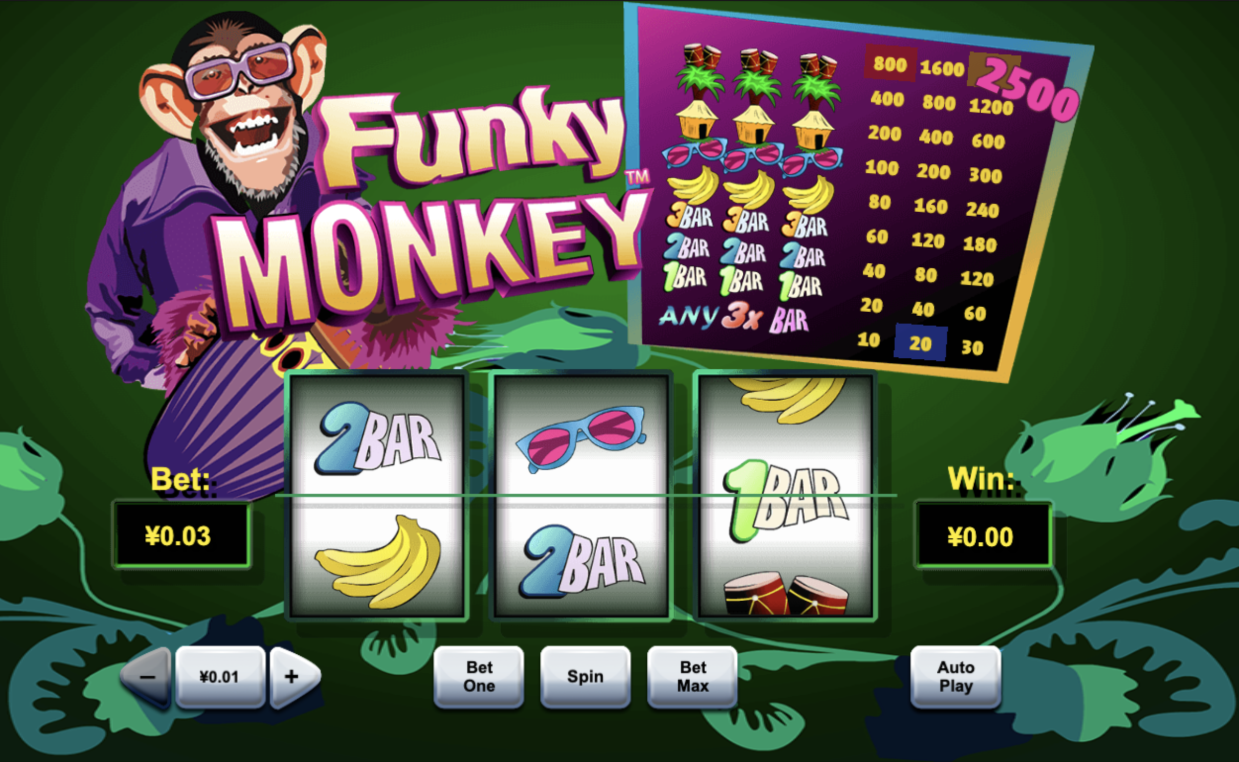 Playtech: Funky Monkey