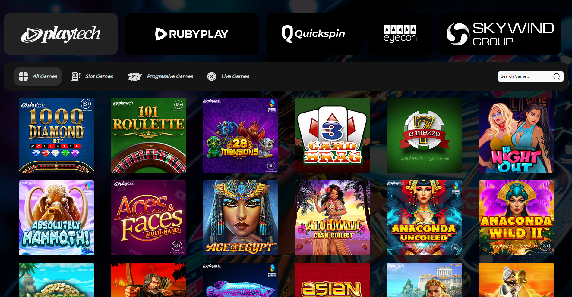 A Fusion of Excellence: The Playtech Slots Assets