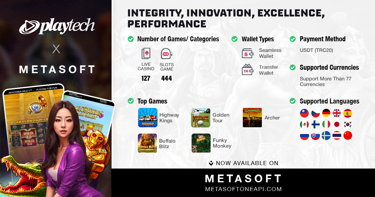 METASOFT x Playtech