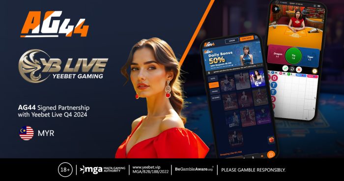 Yeebet Live Partners with AG44 for Exciting New Deal