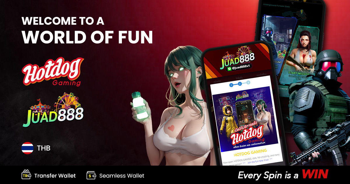Discover Innovative Slot Games: HOTDOG GAMING Teams with Juad888 in Thailand