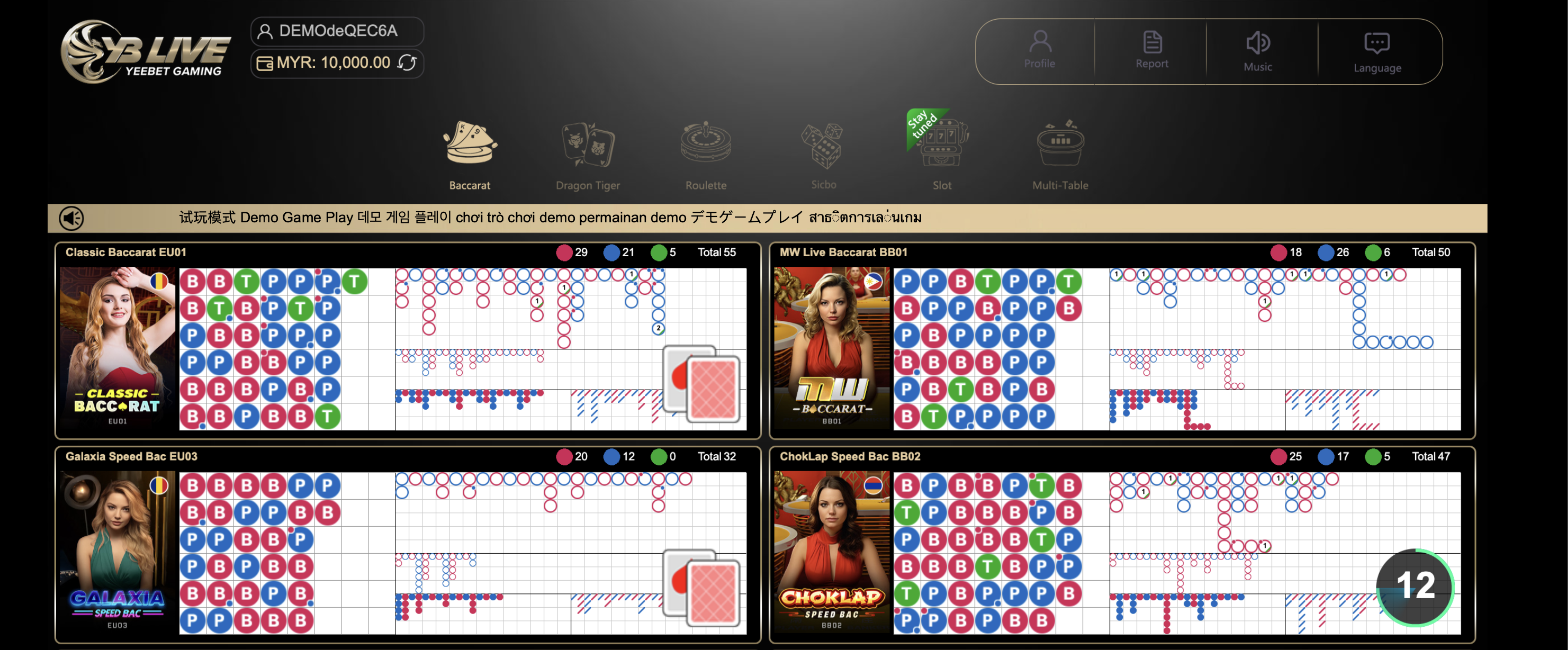 Yeebet Live: Dynamic, Immersive IGaming Experience