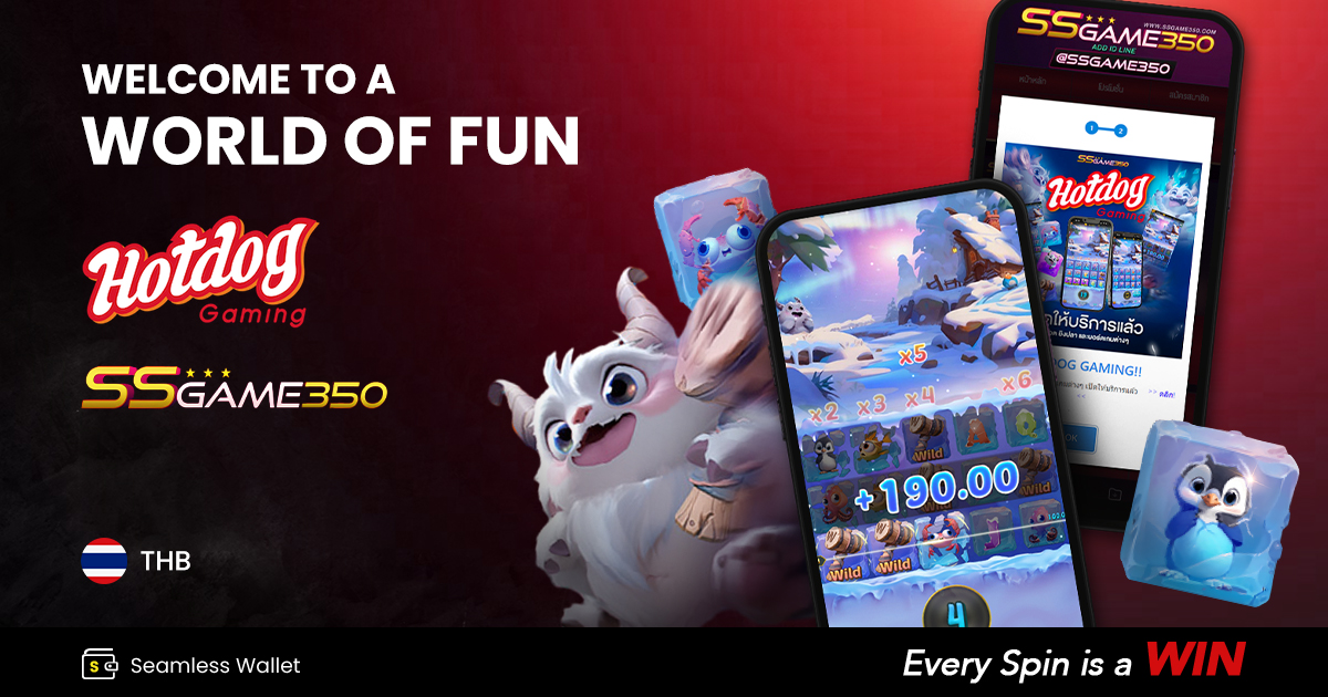 Ssgame350 Teams Up with HOTDOG GAMING for Unmatched Slot Thrills! SSGAME350 Teams Up with HOTDOG GAMING for Unmatched Slot Thrills!