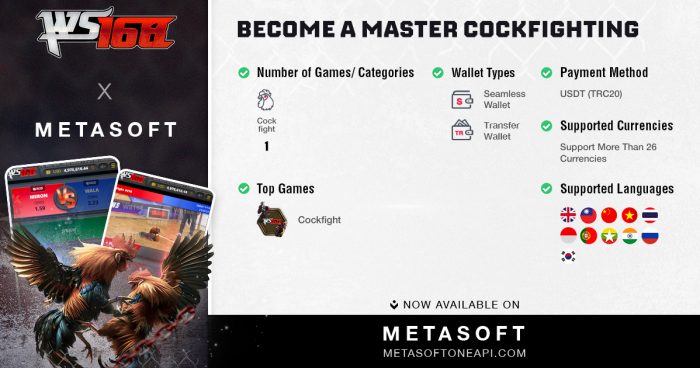 METASOFT and WS168: A New Era in IGaming