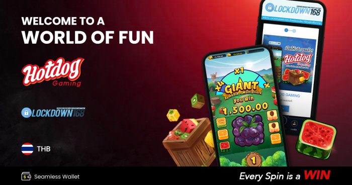 Experience the Best Slots with HOTDOG GAMING on Lockdown168!