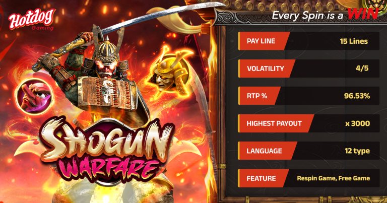 Shogun Warfare Awaits: Unlock Sticky Wilds and Epic Battles!
