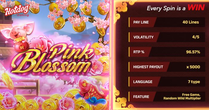 Pink Blossom: HOTDOG GAMING’s Vibrant New Slot for Big Wins!