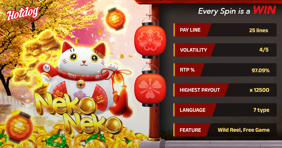 Spin for Luck with Neko Neko: HOTDOG GAMING’s Latest Slot Adventure! Spin for Luck with Neko Neko: HOTDOG GAMING’s Latest Slot Adventure!