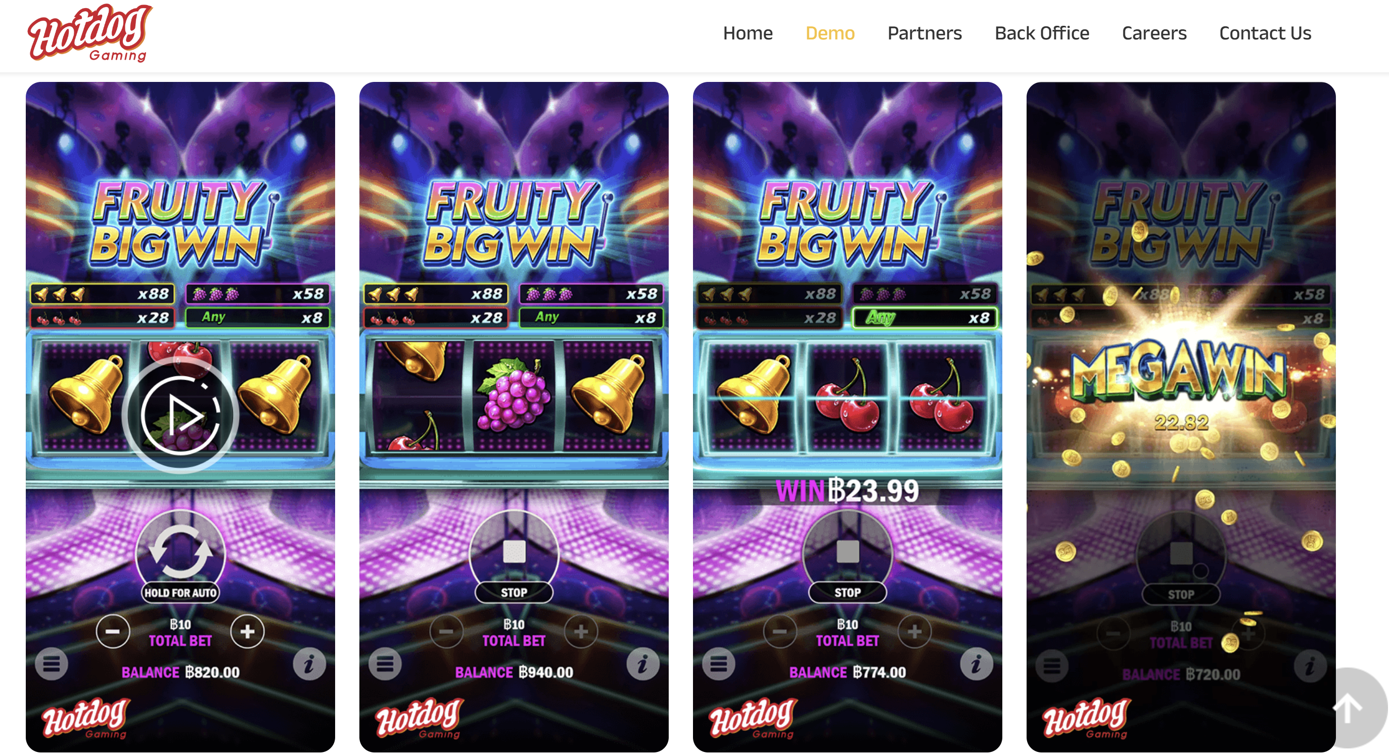 Classic Fruit Slot Fun with Big Wins Up to x88!