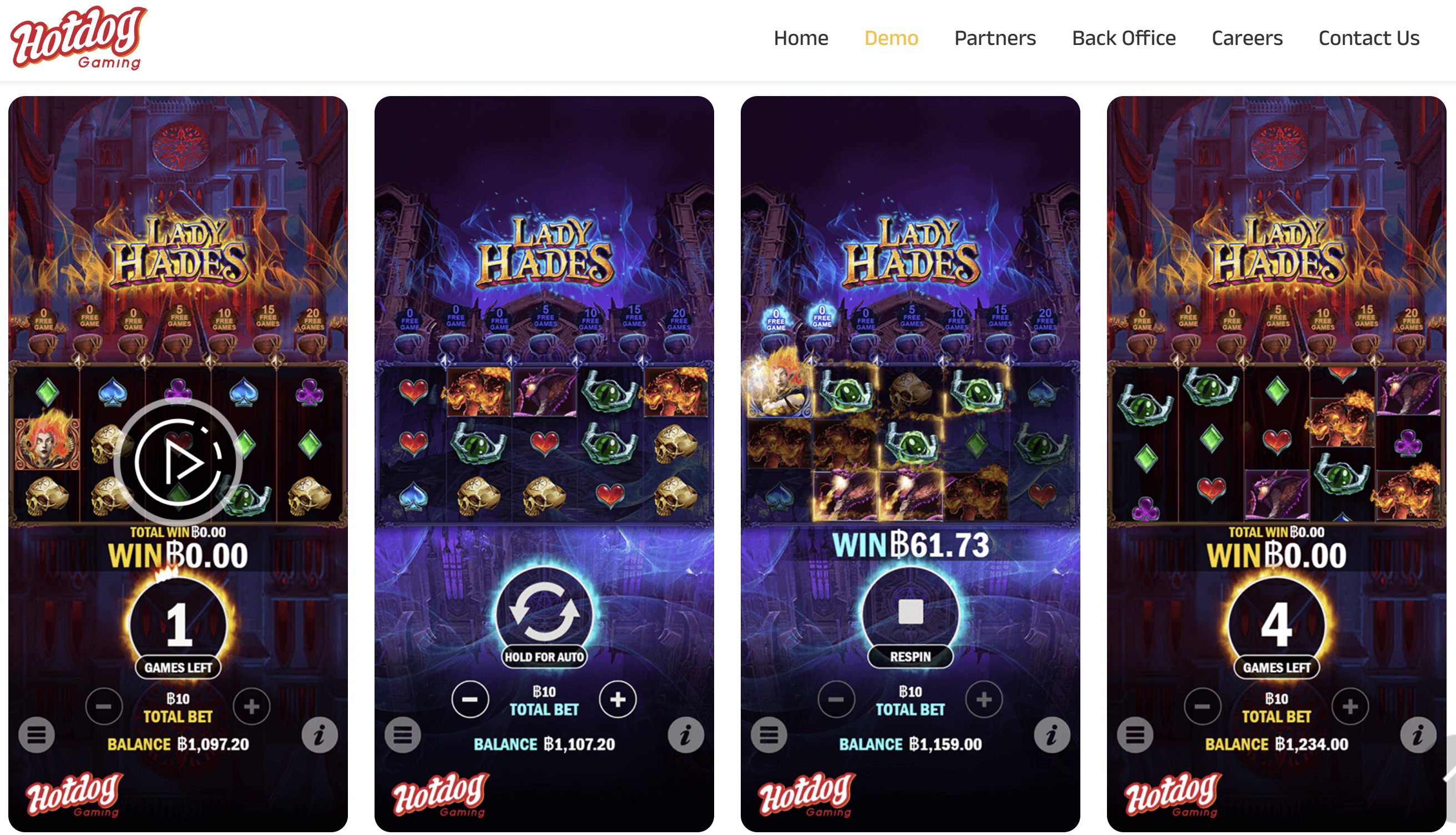 Stacked Wilds & Big Wins Await in HOTDOG GAMING Lady Hades!