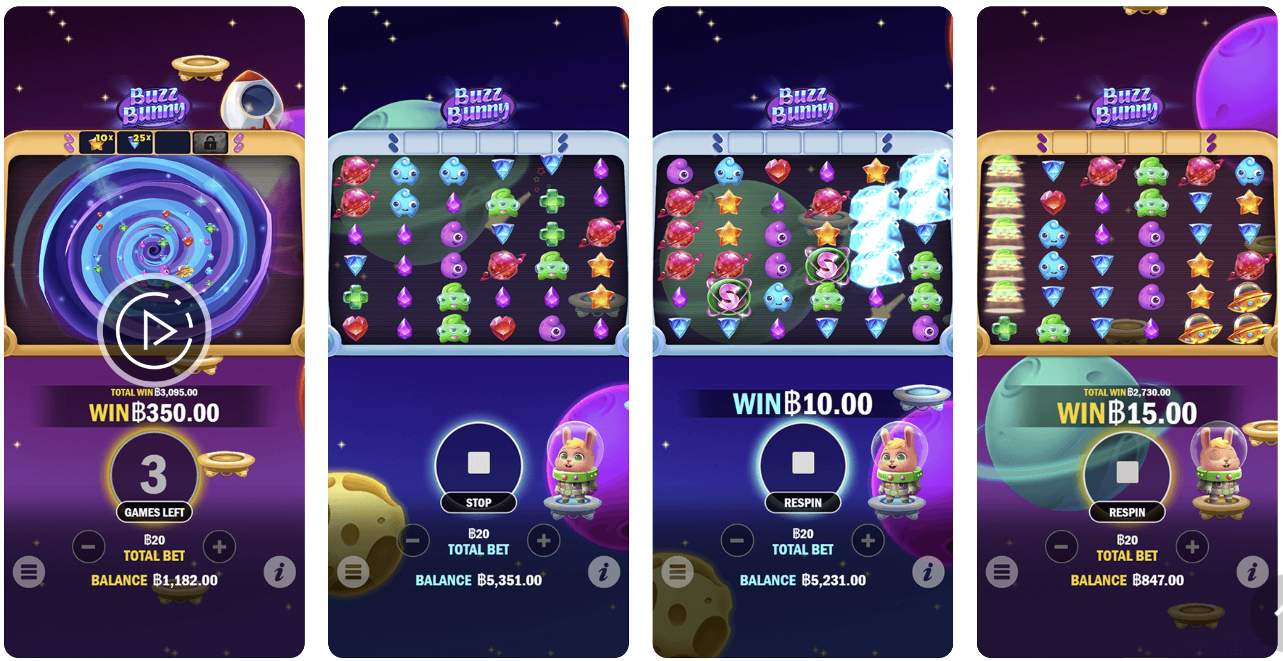 Explore the Stars with Buzz Bunny: HOTDOG GAMING Cosmic Slot