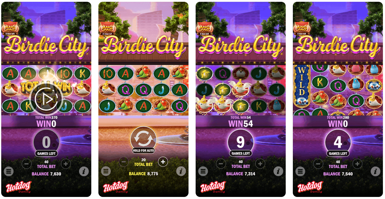 Birdie City by HOTDOG GAMING: A Slot Adventure in the Skies!