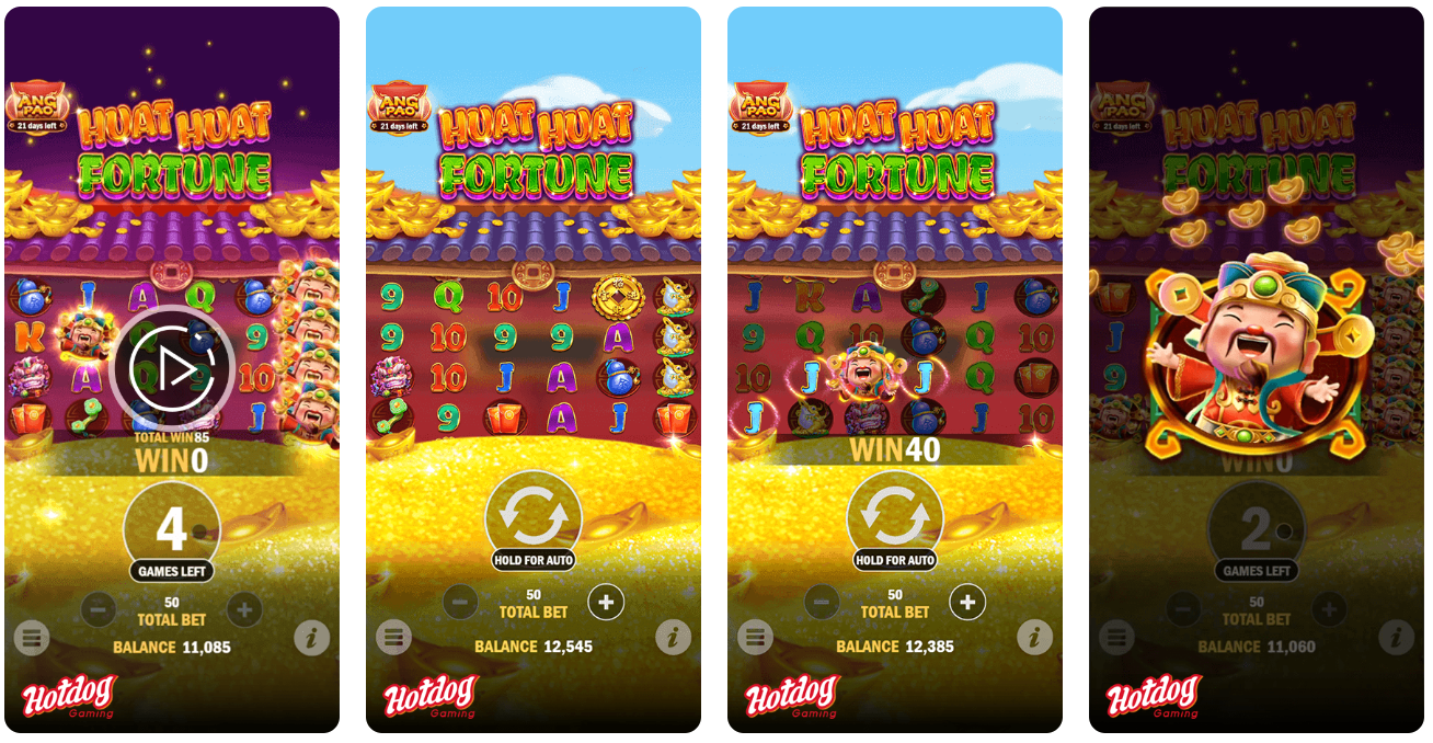 Experience Endless Free Games & Big Wins in Huat Huat Fortune!