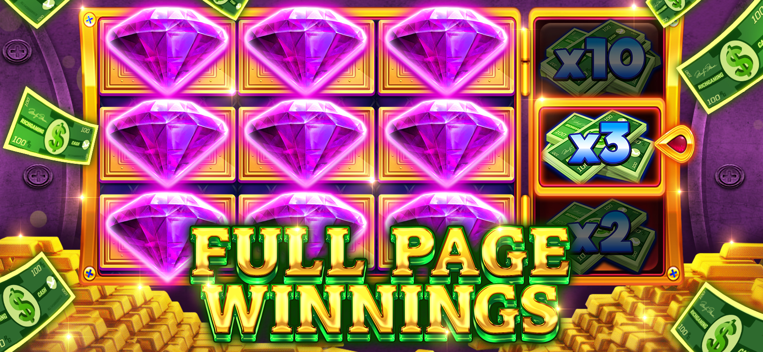 Go All-In! Full Page Wins & Huge Payouts Await!