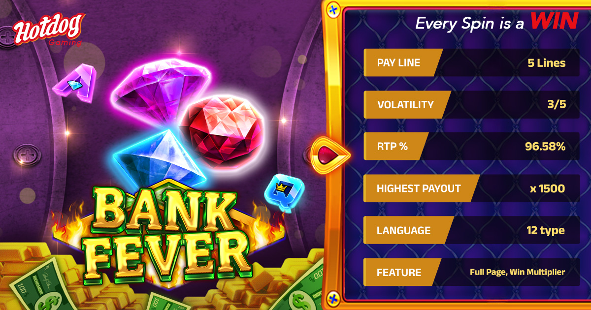 Crack the Vault in Bank Fever & Unlock x15 Multipliers!