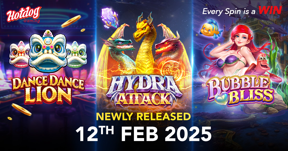 HOTDOG GAMING Newest Slots! Dance for Fortune, Battle the Hydra, and Dive into Ocean Treasures – Spin Now for Big Wins!