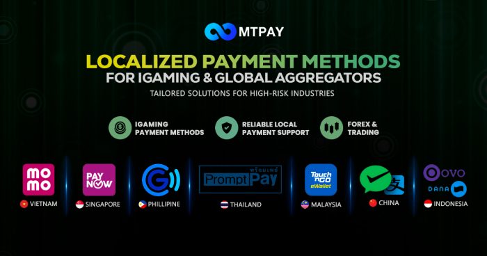 MTPAY: Localized Payments Made Easy for IGaming & Global Aggregators