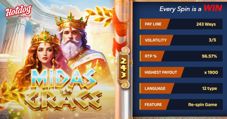 Midas Grace – Unlock the Golden Respin Game!
