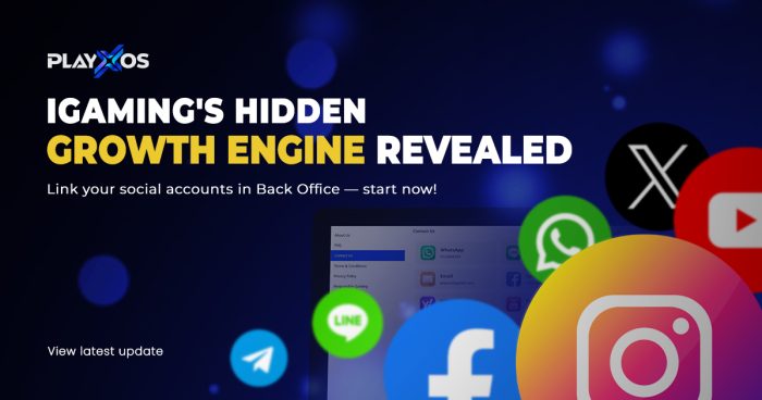 PLAYXOS – Supports Multi-Channel Social Links in the Back Office