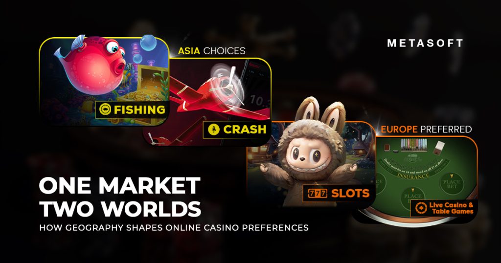 One Market, Two Worlds: How Geography Shapes Online Casino Preferences