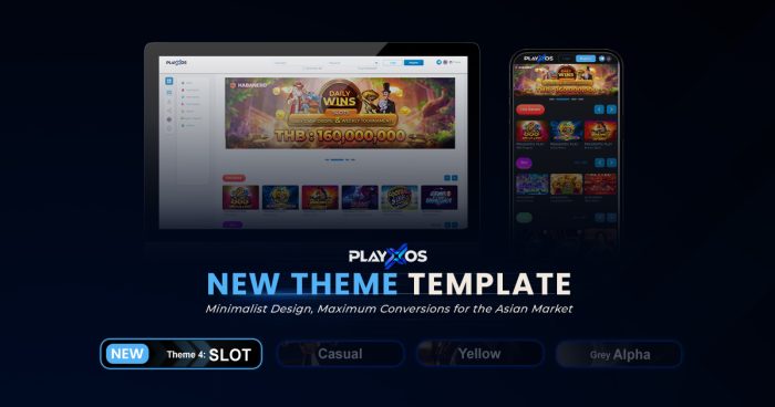 PLAYXOS Introduces (Theme 4): SLOT Where Minimalist Design Meets Maximum Performance