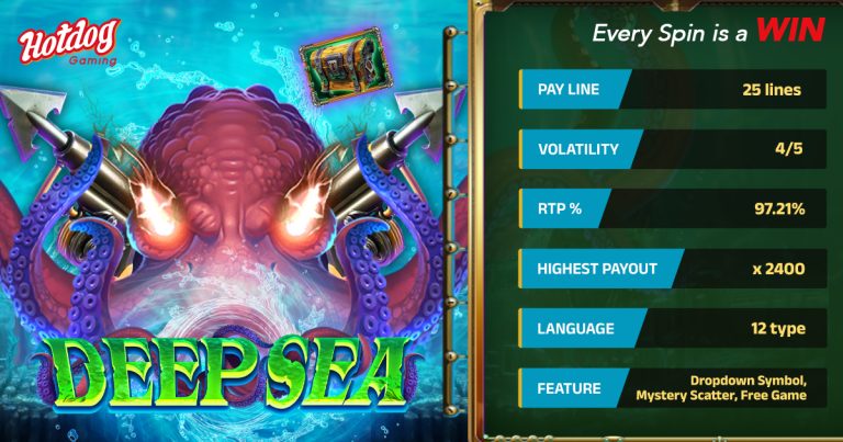 Deep Sea – Trigger the Mystery Scatter and unleash massive bonus rewards in HOTDOG GAMING