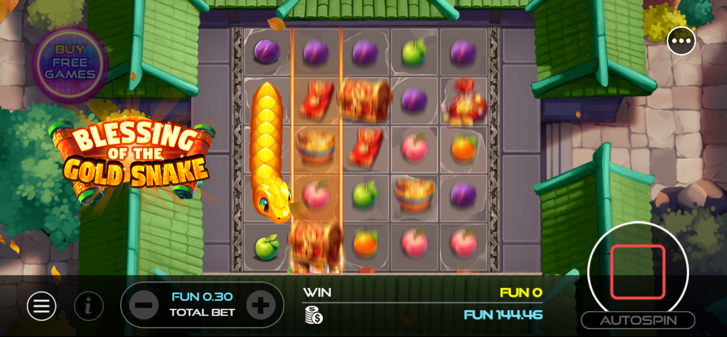 Blessing of the Gold Snake Online Slot Game
