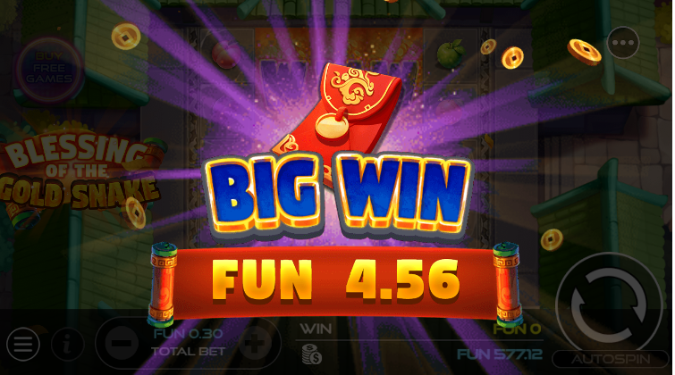 UU Slots: Blessing of The Gold Snake