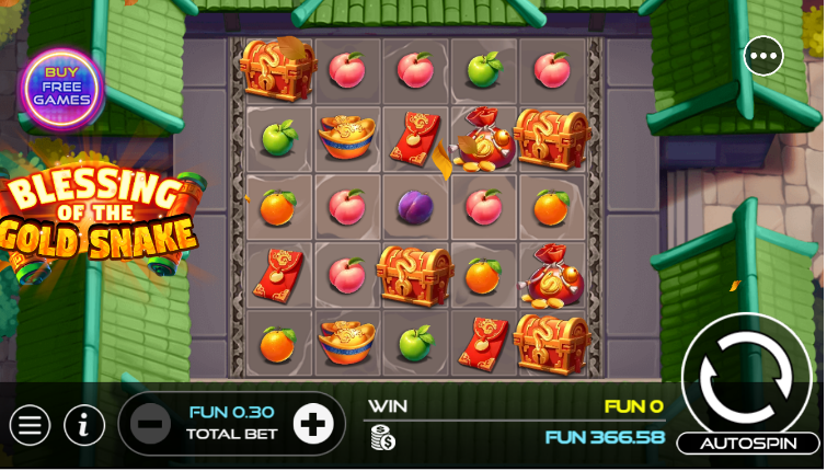 UU Slots: Blessing of The Gold Snake