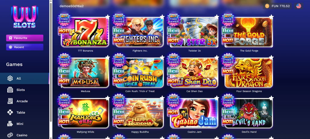 UUSlots Buy Feature Slots