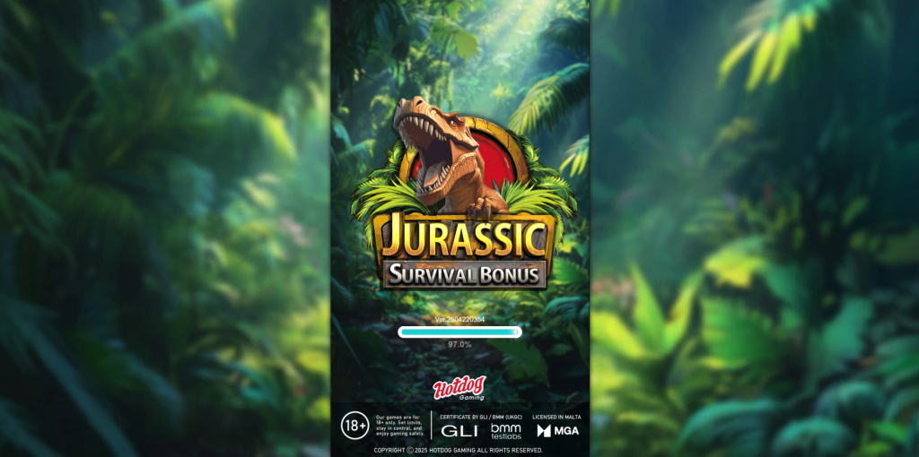 Gear up for survival—Jurassic Survival Bonus begins loading your next big win!