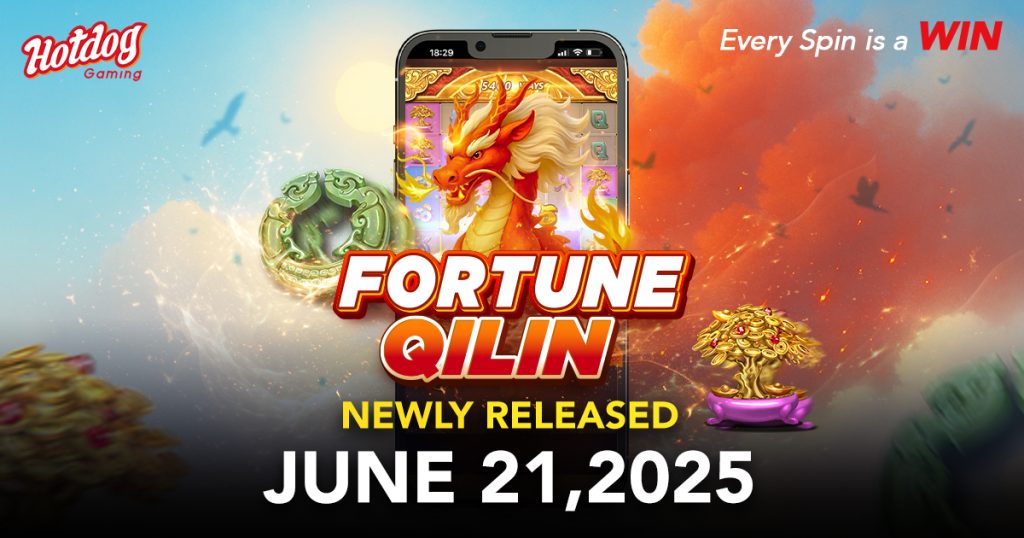 The legend is here! ✨ Fortune Qilin is NEWLY RELEASED today, June 21, 2025! Ride the mythical beast to riches. 'Every Spin is a WIN!