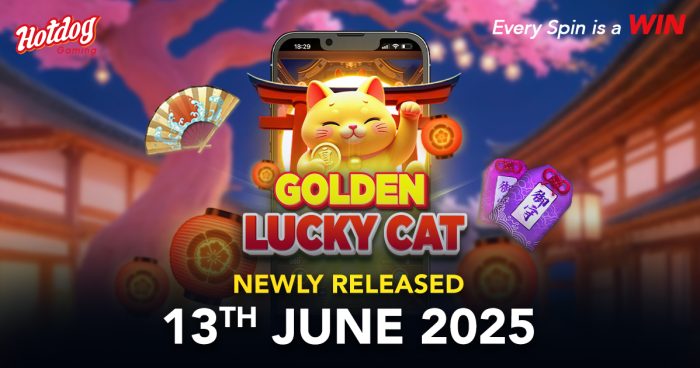 HOTDOG GAMING Unveils Golden Lucky Cat: Prosperity Prowls in Our Latest Release!