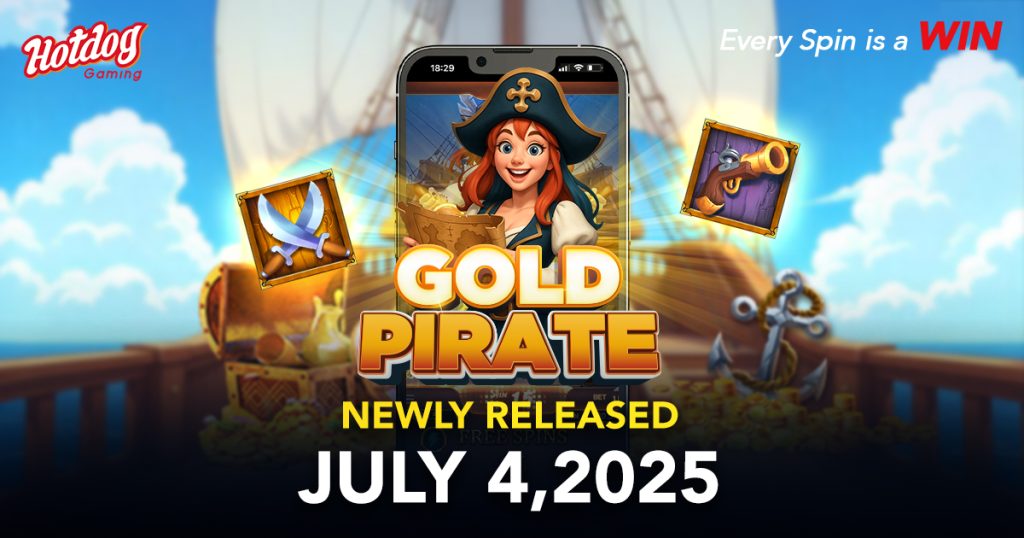 Chart your course to riches! ✨ Gold Pirate is NEWLY RELEASED! Experience 20 lines, medium volatility, and a 97.65% RTP. 'Every Spin is a WIN!